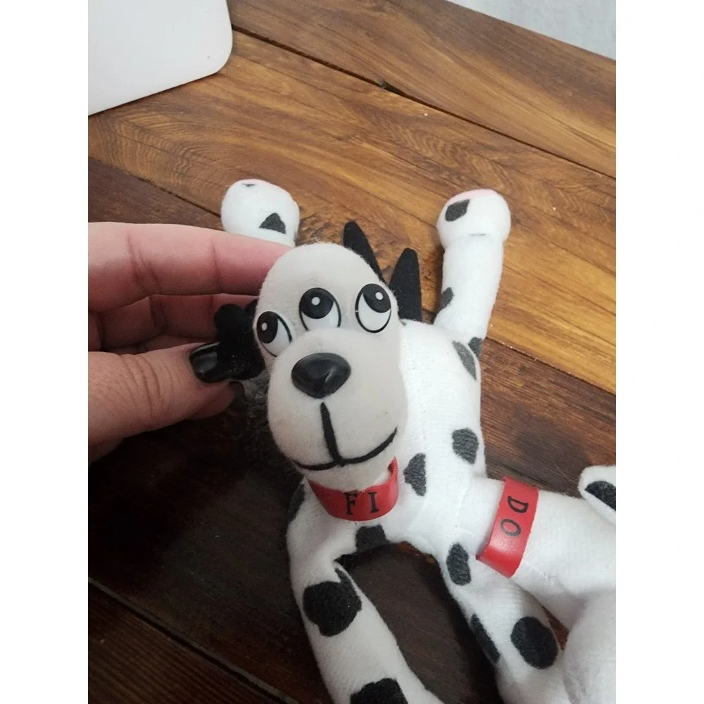 1997 Meanies FiDo 2 headed Dalmatian Dog‎